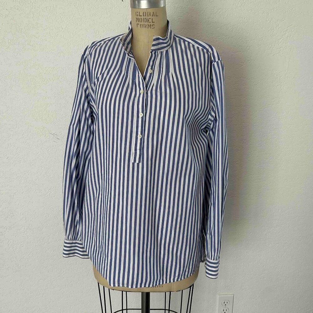 Women's Cotton Gap Popover Blouse sz M Tall
